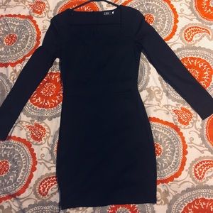 Mini black dress